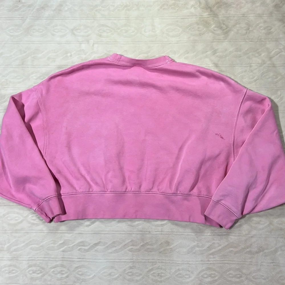 Nike cropped center swoosh‎ crewneck